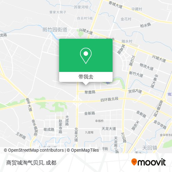 商贸城淘气贝贝地图