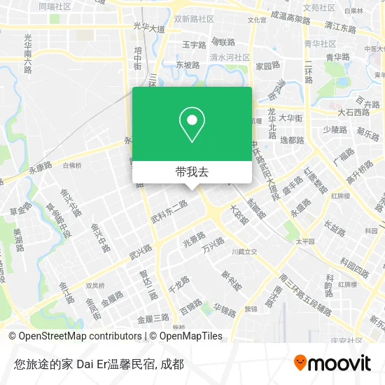 您旅途的家 Dai Er温馨民宿地图