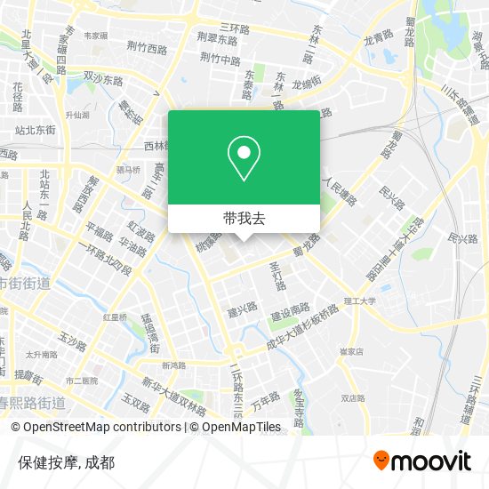 保健按摩地图