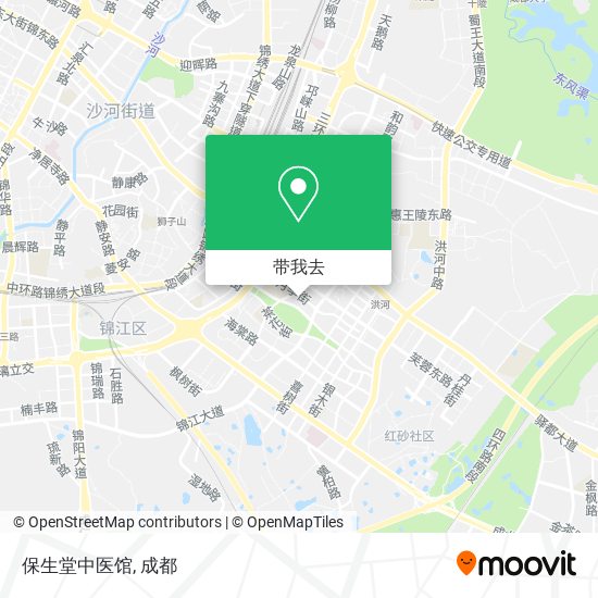 保生堂中医馆地图
