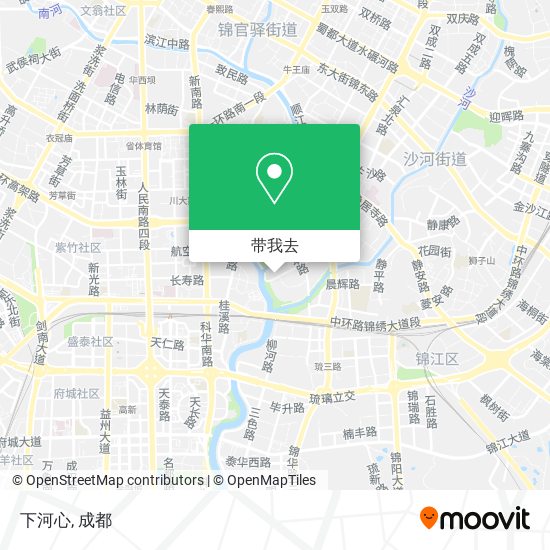 下河心地图
