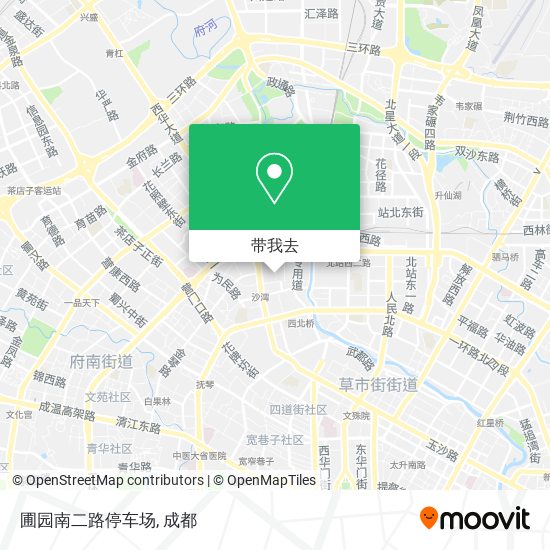圃园南二路停车场地图