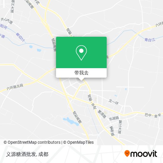 义源糖酒批发地图
