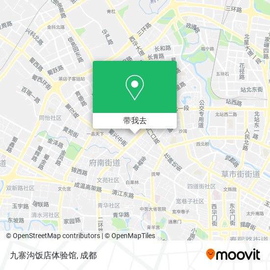 九寨沟饭店体验馆地图