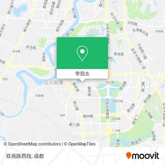 双燕路西段地图