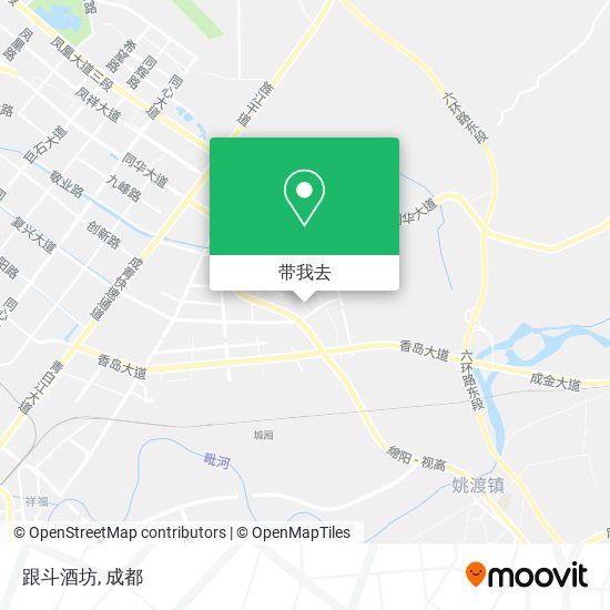 跟斗酒坊地图