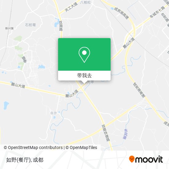 如野(餐厅)地图