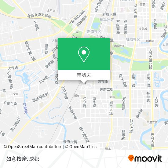 如意按摩地图