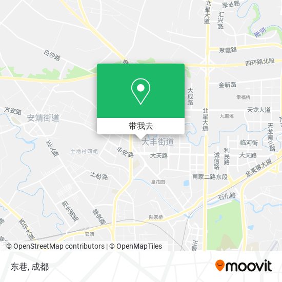 东巷地图