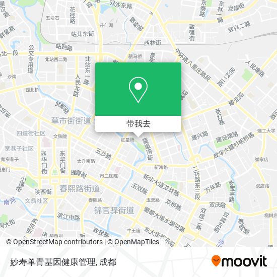 妙寿单青基因健康管理地图