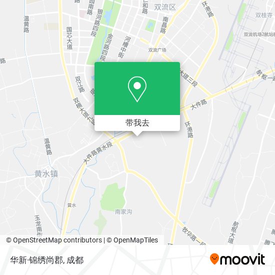 华新·锦绣尚郡地图