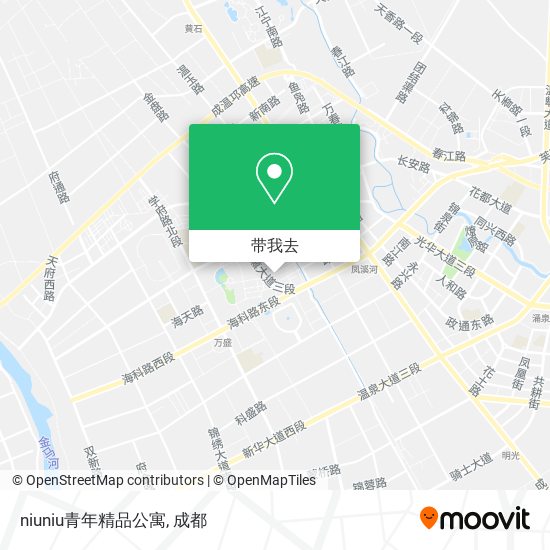niuniu青年精品公寓地图