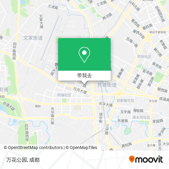 万花公园地图