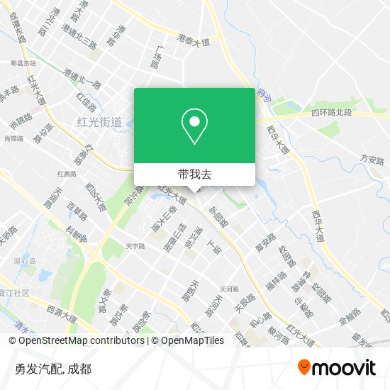 勇发汽配地图