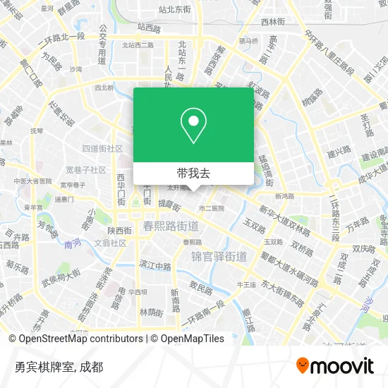 勇宾棋牌室地图