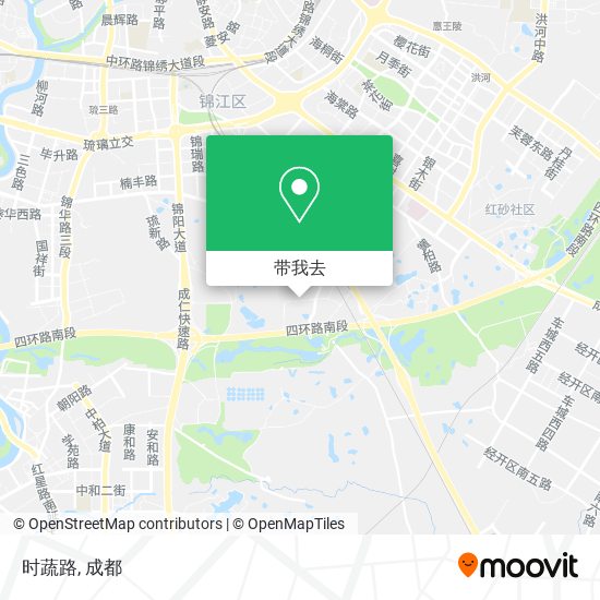 时蔬路地图
