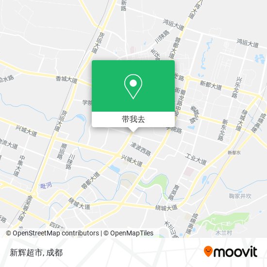 新辉超市地图