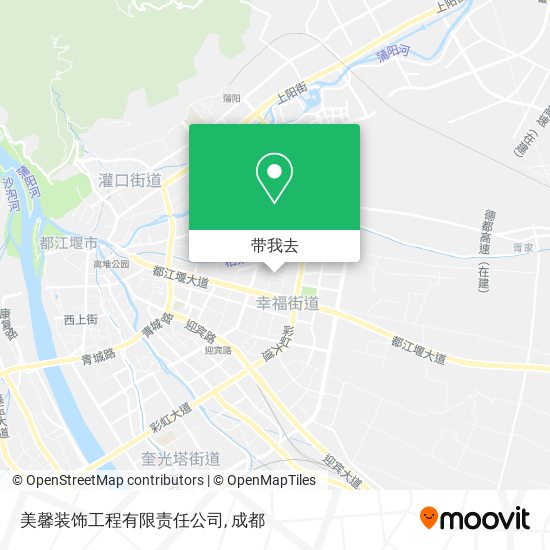 美馨装饰工程有限责任公司地图