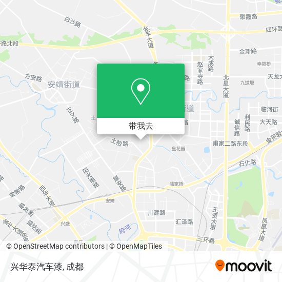 兴华泰汽车漆地图