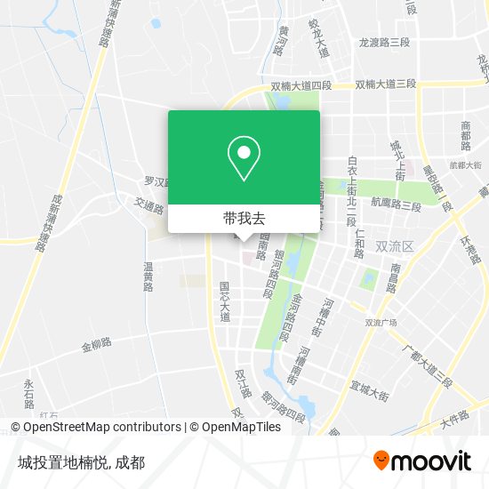 城投置地楠悦地图