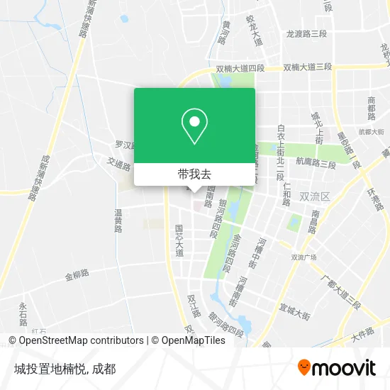 城投置地楠悦地图