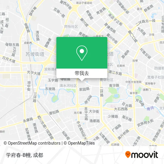 学府春-B幢地图