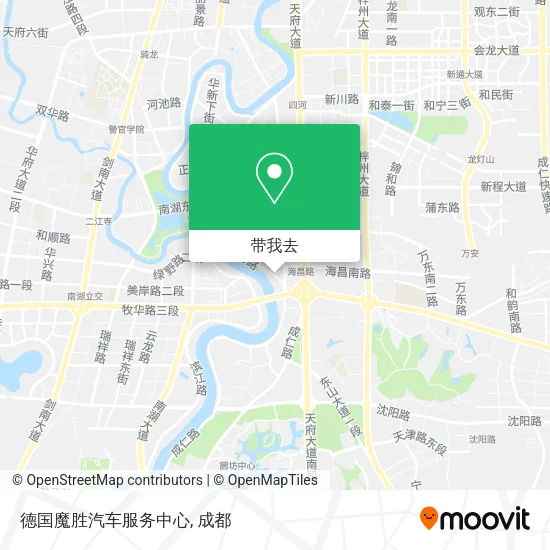 德国魔胜汽车服务中心地图