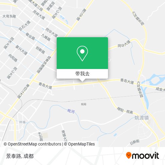 景泰路地图