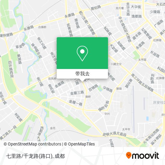 七里路/千龙路(路口)地图