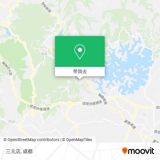 三元店地图