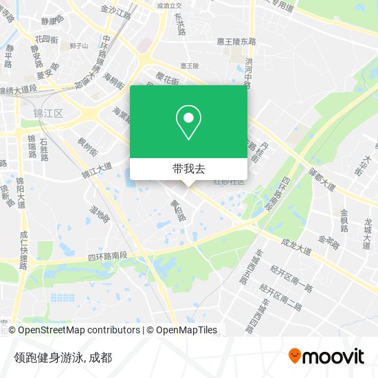 领跑健身游泳地图