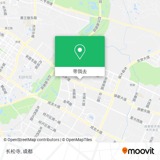 长松寺地图