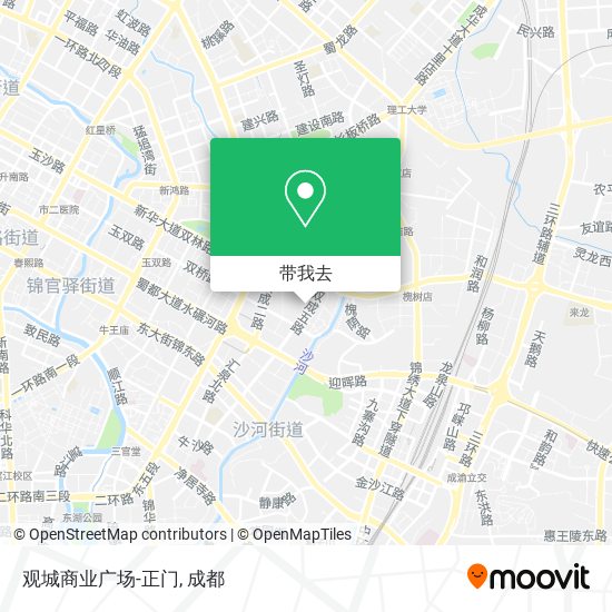 观城商业广场-正门地图