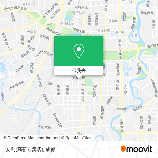 安利(高新专卖店)地图