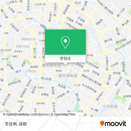 菩提阁地图