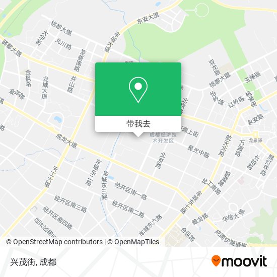 兴茂街地图