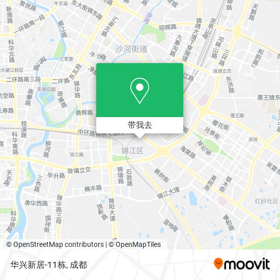 华兴新居-11栋地图