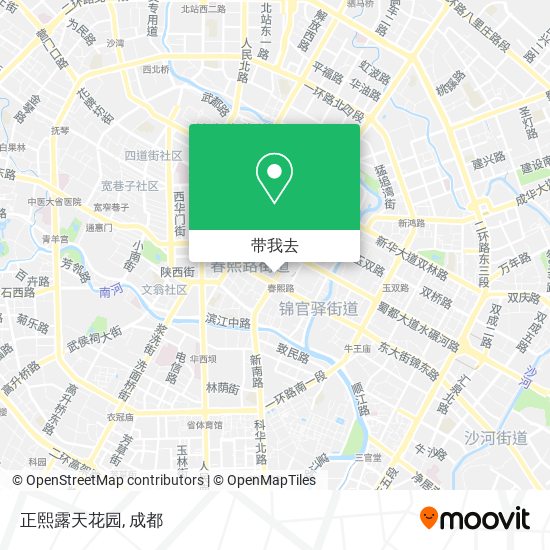 正熙露天花园地图
