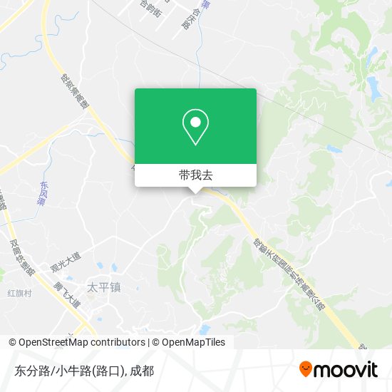 东分路/小牛路(路口)地图