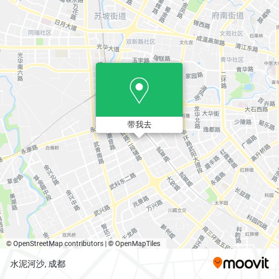 水泥河沙地图
