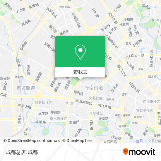 成都总店地图