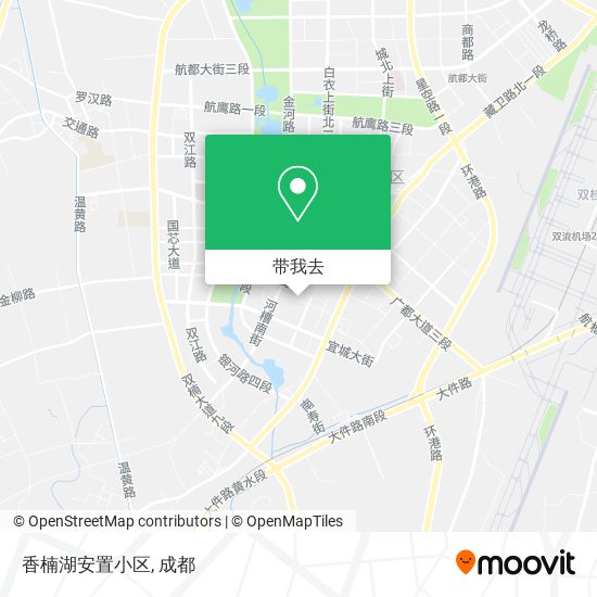 香楠湖安置小区地图