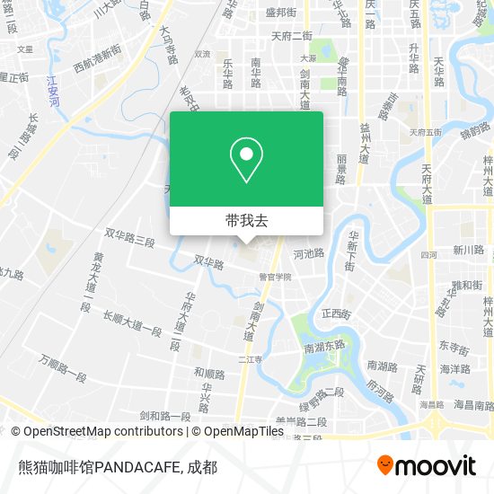 熊猫咖啡馆PANDACAFE地图