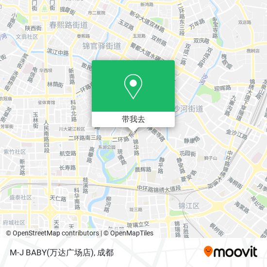 M-J BABY(万达广场店)地图