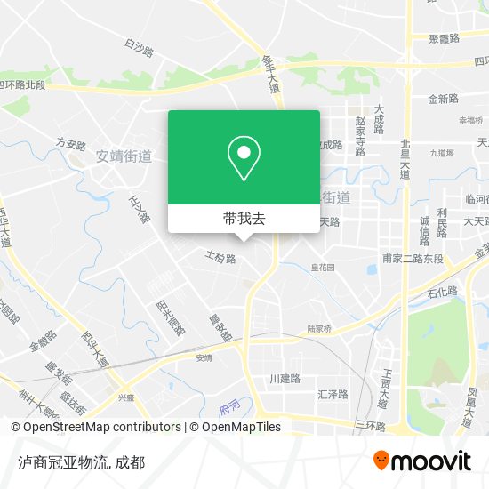 泸商冠亚物流地图