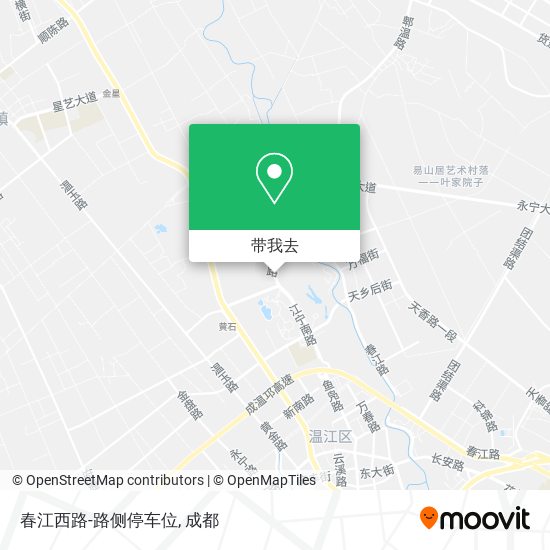 春江西路-路侧停车位地图