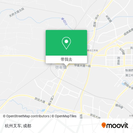 杭州叉车地图