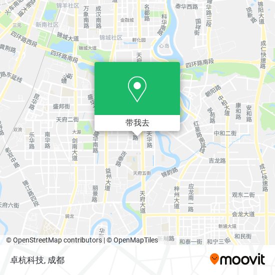 卓杭科技地图