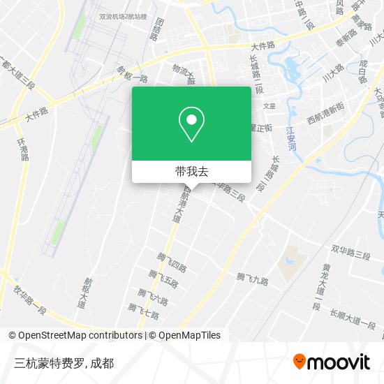三杭蒙特费罗地图