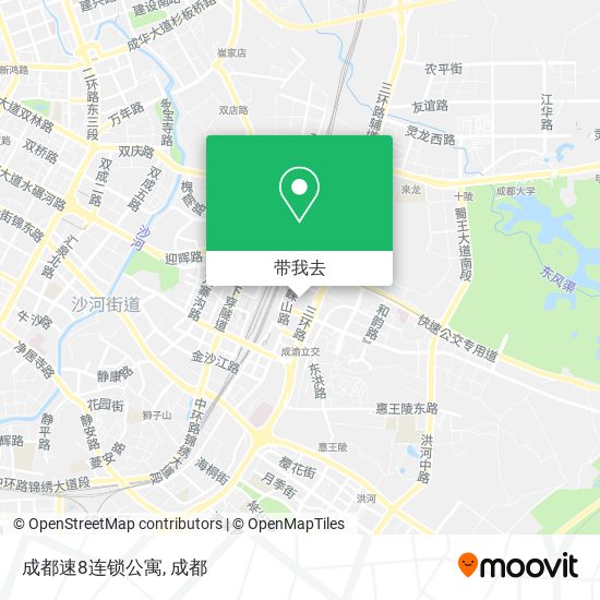 成都速8连锁公寓地图